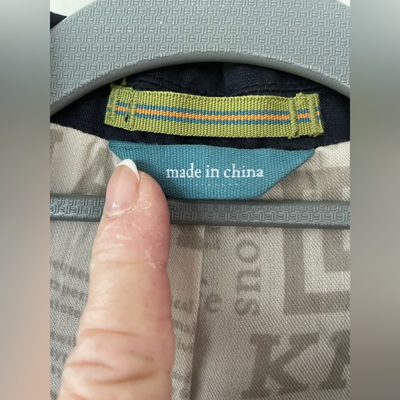 Life Khaki Jacket Navy Men’s S Cargo Pockets Barn Style Sport Coat Field Buttons - Picture 4 of 8